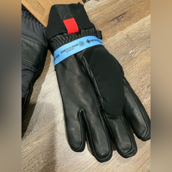 The North Face Montana Pro GTX Ski Snowboard Gloves GORE-TEX Leather Sz L - Picture 4 of 6